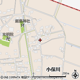 茨城県常総市小保川1373-1周辺の地図