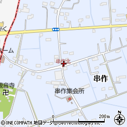 埼玉県加須市串作347周辺の地図