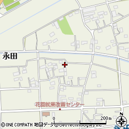 埼玉県深谷市永田1385周辺の地図