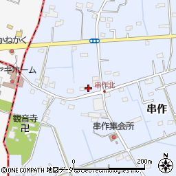 埼玉県加須市串作360周辺の地図
