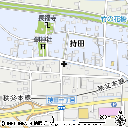 一橋ゼミナール行田校周辺の地図