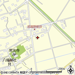 埼玉県深谷市武蔵野1894周辺の地図