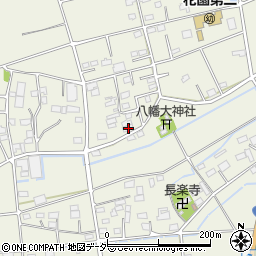 埼玉県深谷市永田375周辺の地図