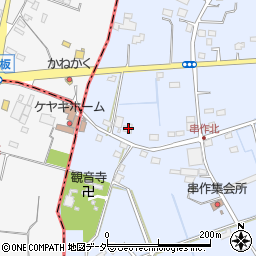 埼玉県加須市串作370周辺の地図