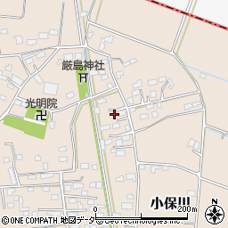 茨城県常総市小保川1378周辺の地図
