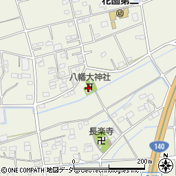 埼玉県深谷市永田664周辺の地図