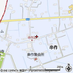 埼玉県加須市串作345周辺の地図