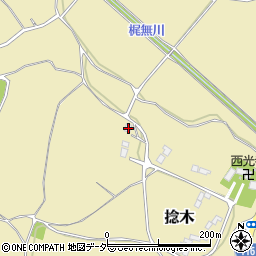 茨城県行方市捻木385周辺の地図