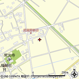 埼玉県深谷市武蔵野1895周辺の地図