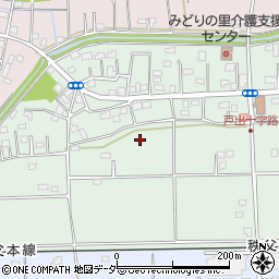 埼玉県熊谷市戸出周辺の地図