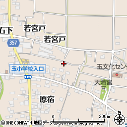 茨城県常総市原宿周辺の地図
