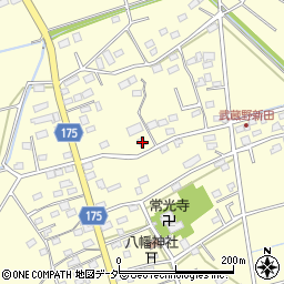 埼玉県深谷市武蔵野1937周辺の地図
