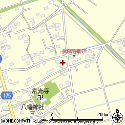 埼玉県深谷市武蔵野1891周辺の地図