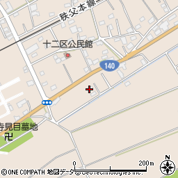 埼玉県深谷市田中1072周辺の地図