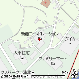 茨城県土浦市紫ケ丘7周辺の地図
