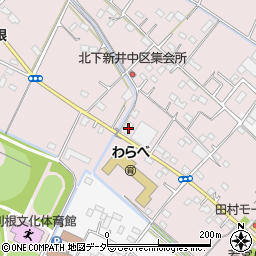 埼玉県加須市北下新井648-1周辺の地図