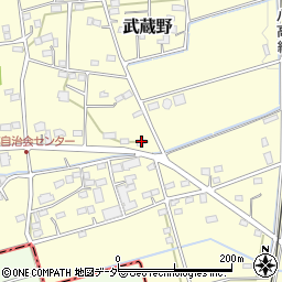 埼玉県深谷市武蔵野625周辺の地図