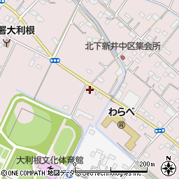 埼玉県加須市北下新井677周辺の地図