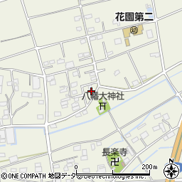 埼玉県深谷市永田381周辺の地図
