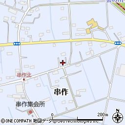 埼玉県加須市串作313周辺の地図