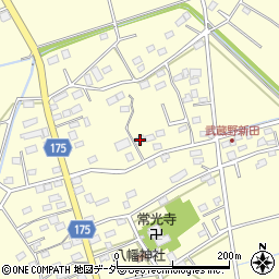 埼玉県深谷市武蔵野1936周辺の地図