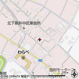 埼玉県加須市北下新井573周辺の地図