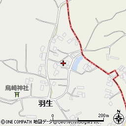 茨城県行方市羽生2148-2周辺の地図