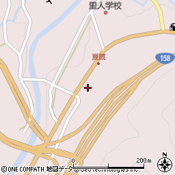 岐阜県高山市清見町夏厩1022周辺の地図