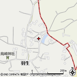 茨城県行方市羽生2148-1周辺の地図