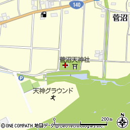 埼玉県深谷市菅沼476周辺の地図