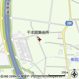 長野県塩尻市片丘7470周辺の地図