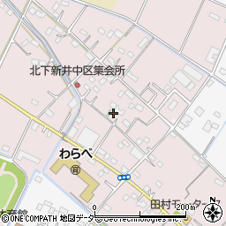 埼玉県加須市北下新井713周辺の地図