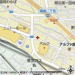 ニッポンレンタカー熊谷営業所周辺の地図