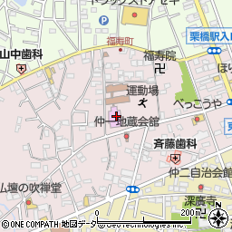 久喜市栗橋中央コミュニティセンター体育館周辺の地図