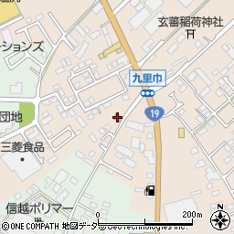 野村第９常会集会所周辺の地図