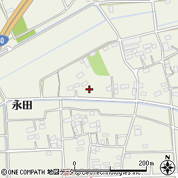 埼玉県深谷市永田1968周辺の地図