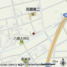 埼玉県深谷市永田394周辺の地図