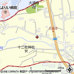 埼玉県深谷市武蔵野254周辺の地図
