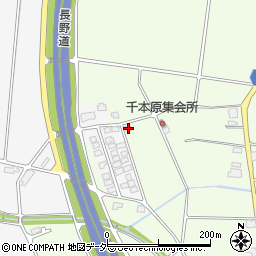 長野県塩尻市片丘7842周辺の地図