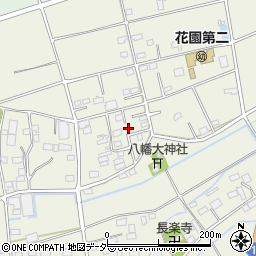 埼玉県深谷市永田386周辺の地図