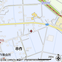 埼玉県加須市串作249周辺の地図