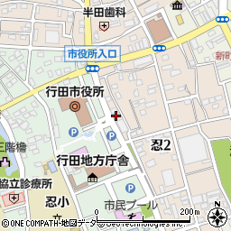 秋山税理士事務所周辺の地図