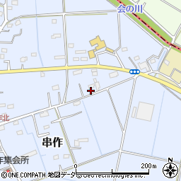 埼玉県加須市串作250周辺の地図