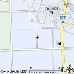 福井県坂井市春江町松木周辺の地図