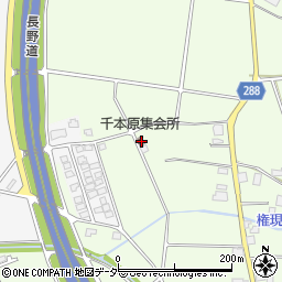 長野県塩尻市片丘7851周辺の地図