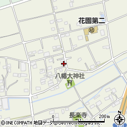 埼玉県深谷市永田384周辺の地図