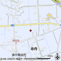 埼玉県加須市串作320周辺の地図