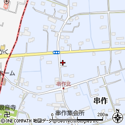 埼玉県加須市串作337周辺の地図