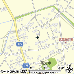 埼玉県深谷市武蔵野2905周辺の地図