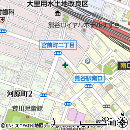 俊英館フレックス熊谷中央校周辺の地図